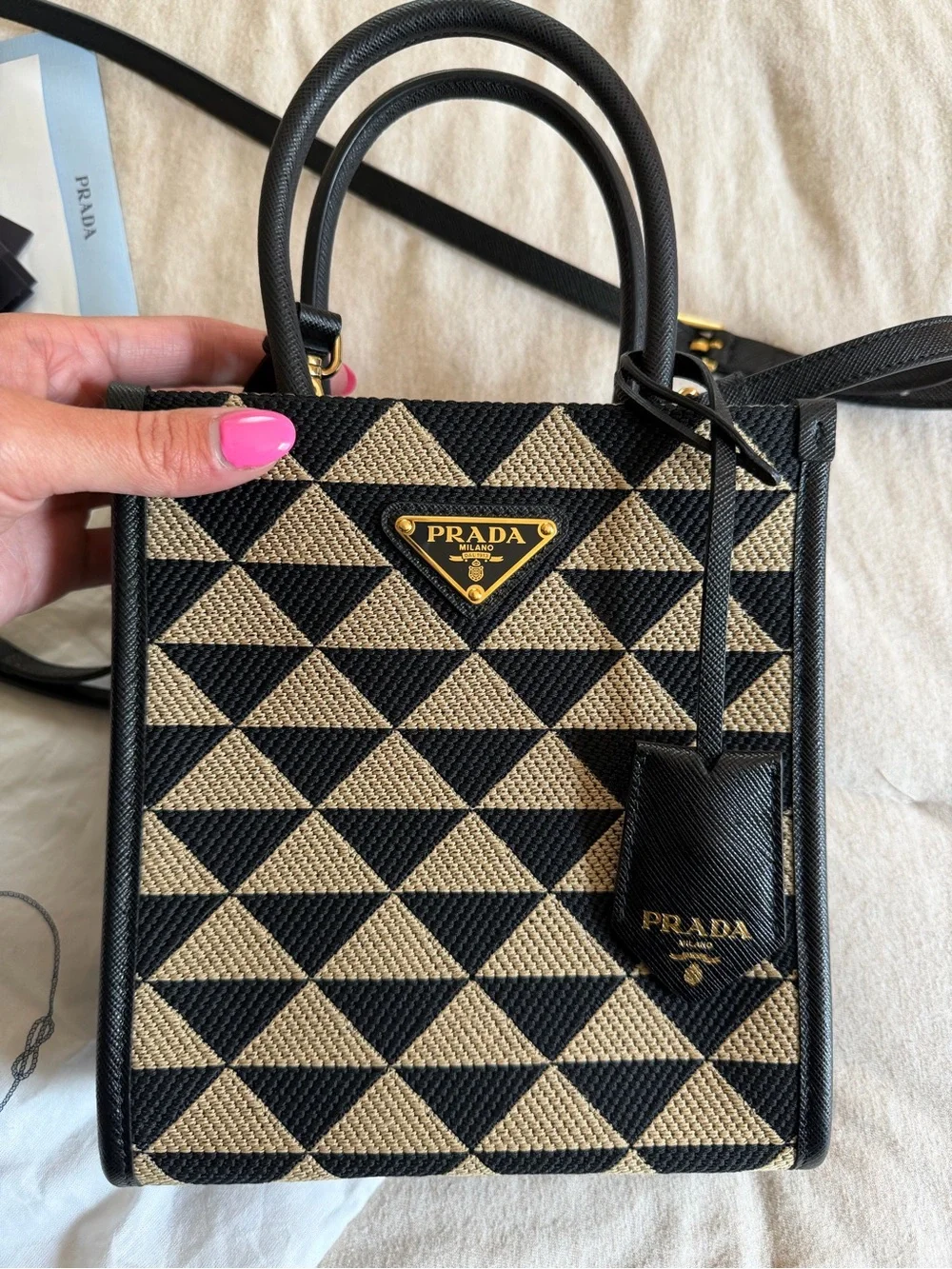 Prada Symbole Mini Tote - Picture 6 of 9